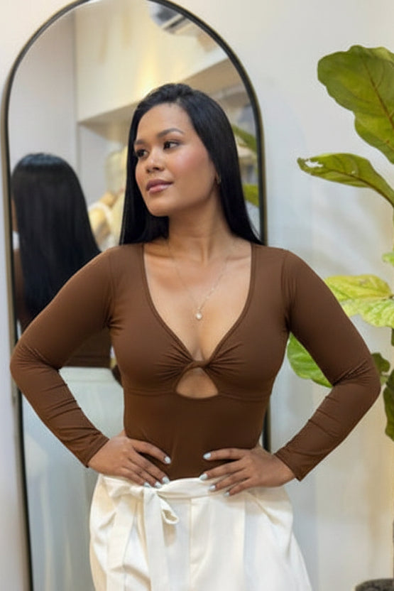 BODY NUDO ADELANTE CHOCOLATE