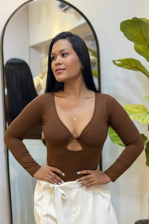 BODY NUDO ADELANTE CHOCOLATE