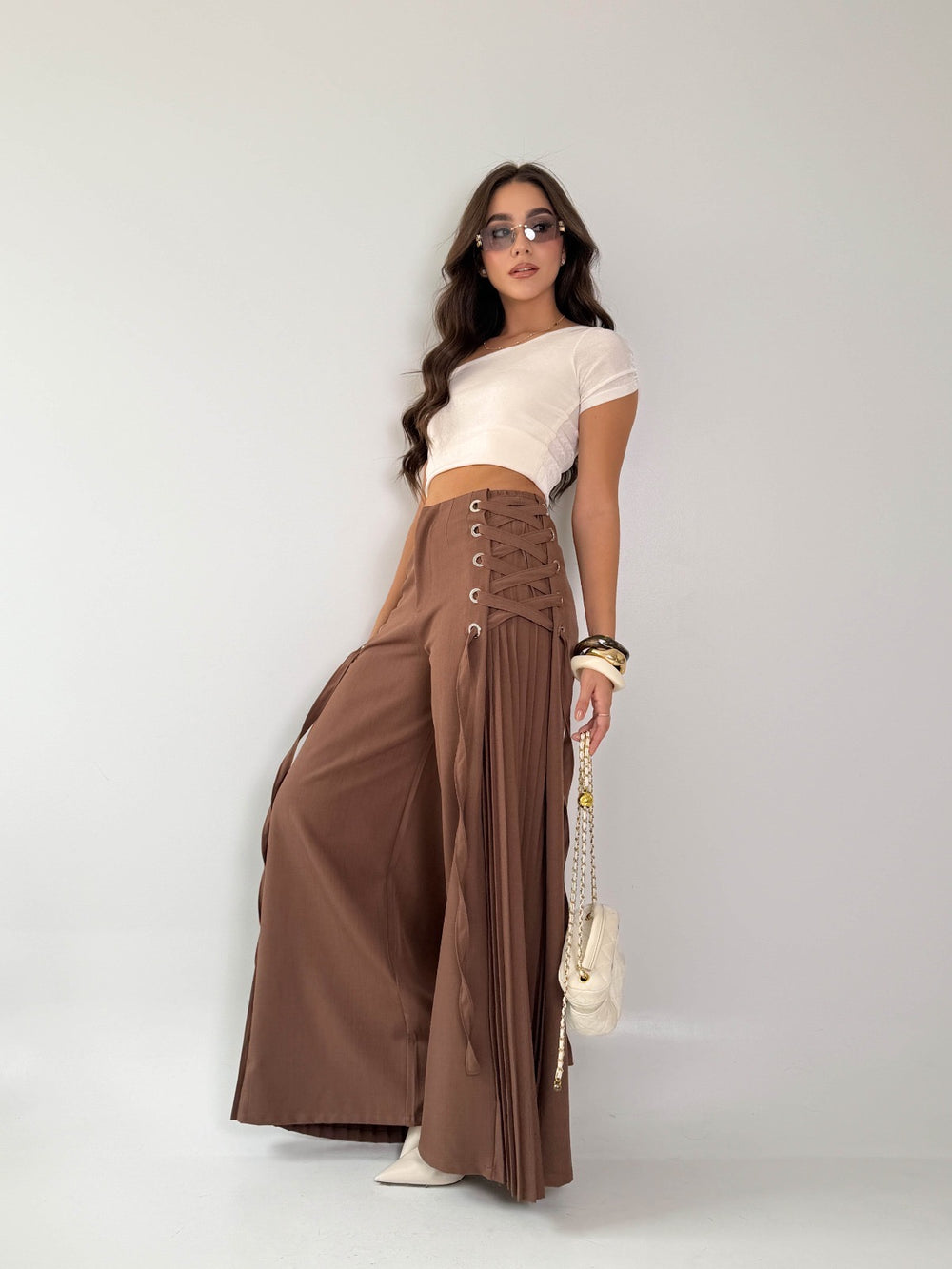 PANTALÓN CORSET MARSELLA CHOCOLATE