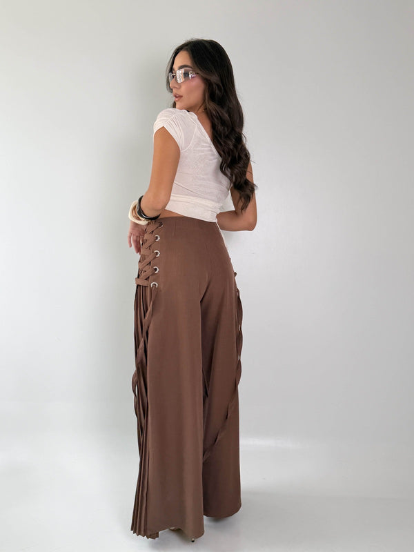 PANTALÓN CORSET MARSELLA CHOCOLATE