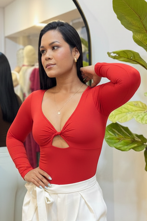 BODY NUDO ADELANTE ROJO