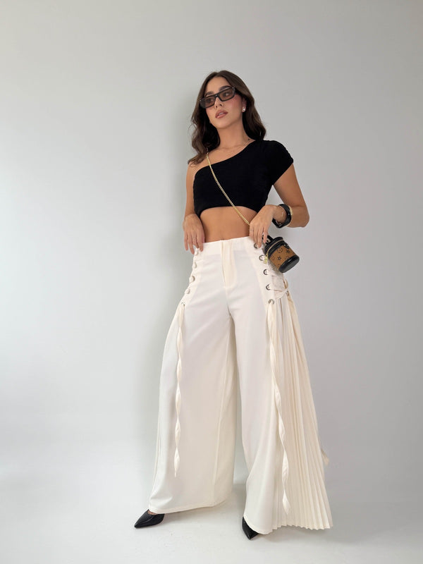 PANTALÓN CORSET MARSELLA MARFIL