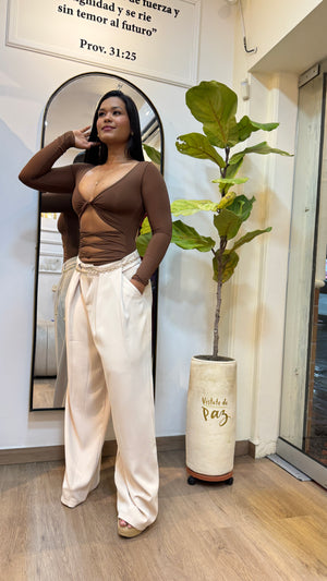 BODY NUDOS ADELANTE ALEXA CHOCOLATE