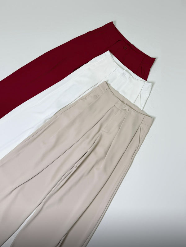 PANTALÓN CLÁSICO FJRD MARFIL