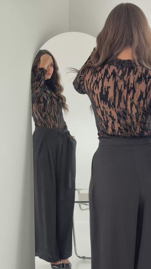 PANTALÓN LAZO FJRD NEGRO